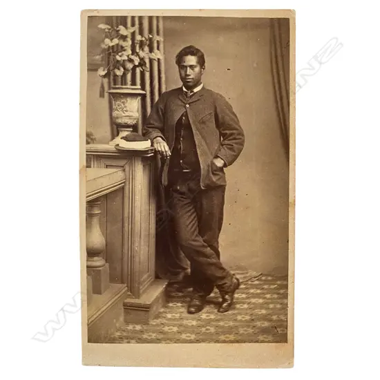 Allen & Son (fl. 1862-1875) 'Southland chief Middle Island', c.1870